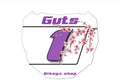 Cherry Blossom Number Plate decal— ODI Compatible | 	 3 Finishes